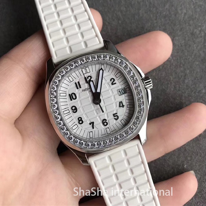 【JJ厂超A】百达AQUANAUT 5067系列钻圈女士白面复刻手表 (2).jpg