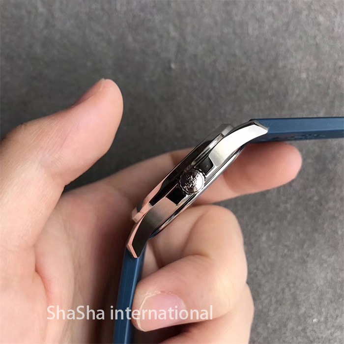 【JJ厂超A】百达AQUANAUT 5067系列钻圈女士蓝面复刻手表 (3).jpg