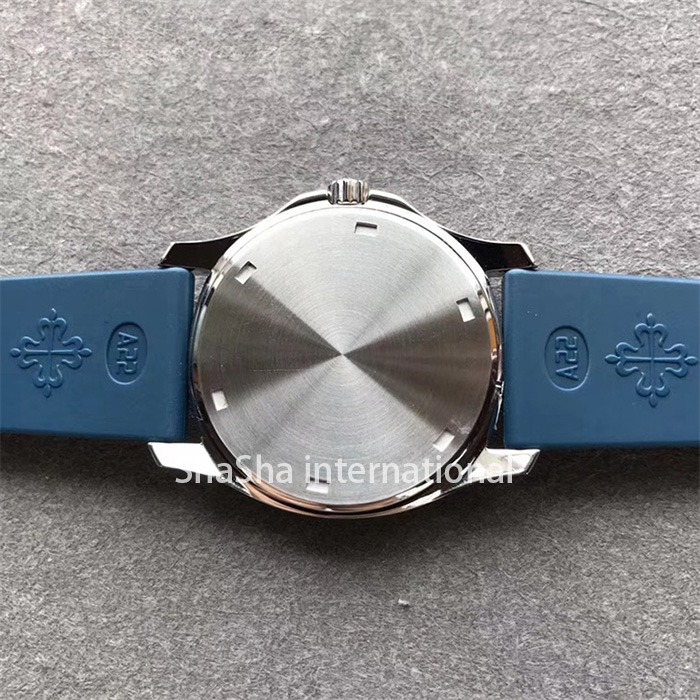 【JJ厂超A】百达AQUANAUT 5067系列钻圈女士蓝面复刻手表 (6).jpg