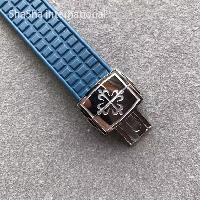 【JJ厂超A】百达AQUANAUT 5067系列钻圈女士蓝面复刻手表 (7).jpg