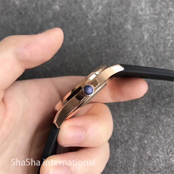 【台湾厂】百达翡丽AQUANAUT 5067系列钻圈表金壳黑面女士一比一精仿手表 (3).jpg