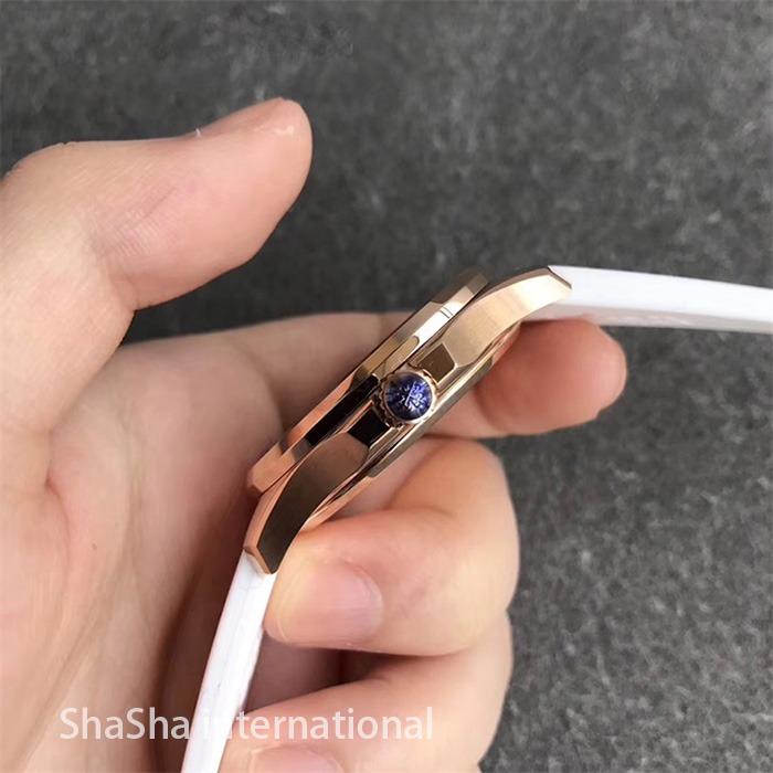 【台湾厂】百达翡丽AQUANAUT 5067系列钻圈表金壳白面女士一比一精仿手表 (3).jpg