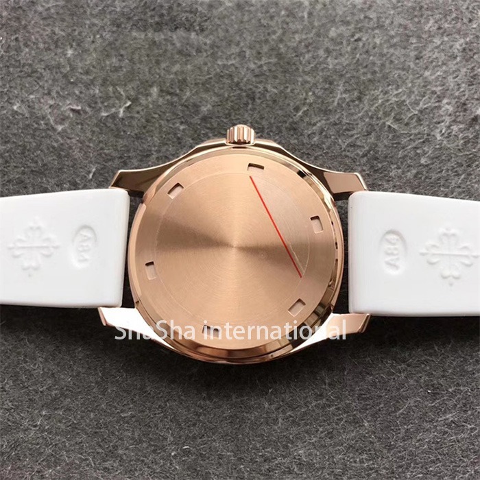 【台湾厂】百达翡丽AQUANAUT 5067系列钻圈表金壳白面女士一比一精仿手表 (5).jpg