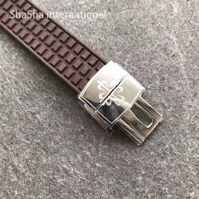 【台湾厂】百达翡丽AQUANAUT 5067系列钻圈咖面一比一精仿女表 (7).jpg