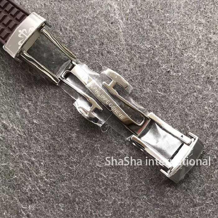 【台湾厂】百达翡丽AQUANAUT 5067系列钻圈咖面一比一精仿女表 (8).jpg