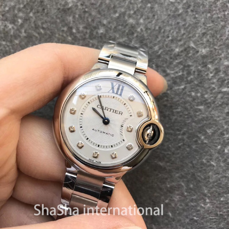 V6厂卡地亚蓝气球33毫米钻丁两针自动机械复刻手表 (5).jpg