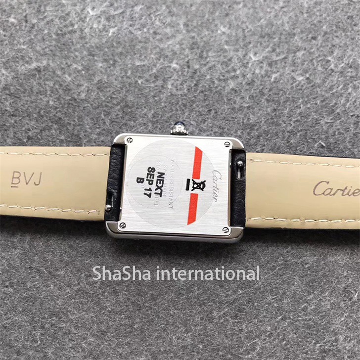 【GP厂超A】卡地亚女款SOLO坦克系列鳄鱼皮带版精仿手表 (6).jpg