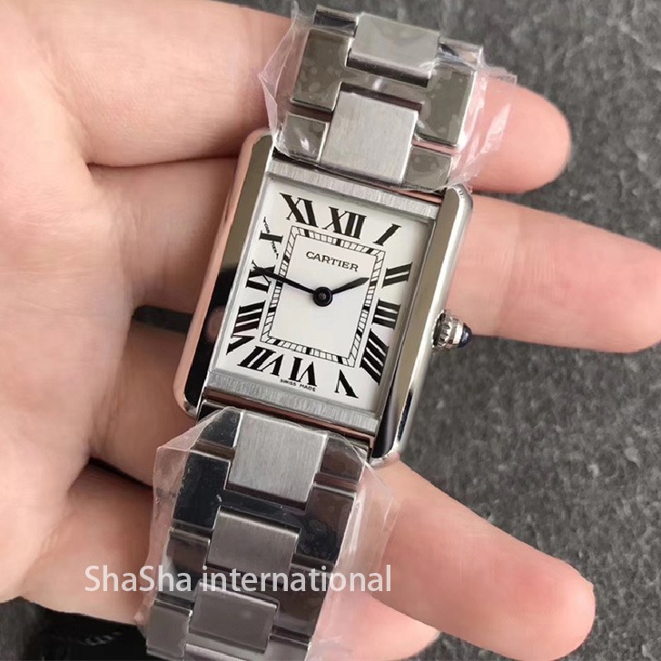 【GP厂超A】卡地亚女款SOLO坦克系列钢带版小号精仿手表 (1).jpg