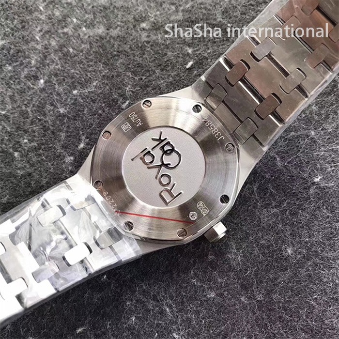 【OM厂】爱彼皇家橡树系列“霜金”女士超薄石英白面一比一精仿手表 (6).jpg