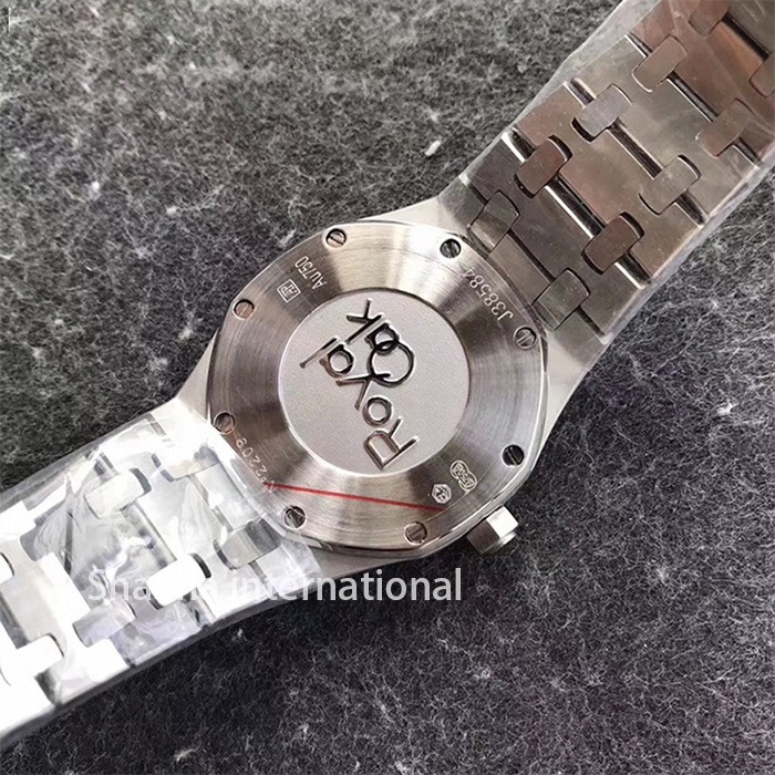 【OM厂】爱彼皇家橡树系列“霜金”女士超薄石英黑面一比一精仿手表 (6).jpg