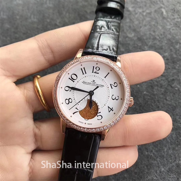 2017日内瓦表展积家约会系列大月相钻圈金壳皮带女士精仿手表 (2).jpg