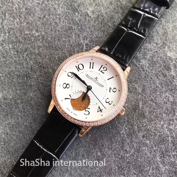 2017日内瓦表展积家约会系列大月相钻圈金壳皮带女士精仿手表 (6).jpg