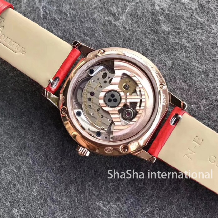 2017日内瓦表展积家约会系列大月相金壳皮带女士精仿手表 (5).jpg