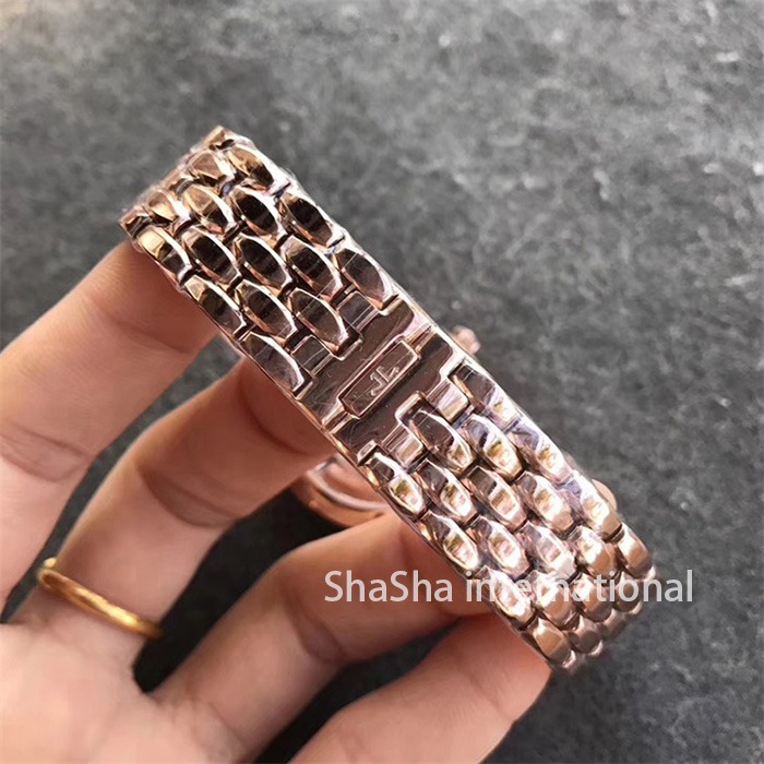 2017日内瓦表展积家约会系列大月相金壳钢带女士精仿手表 (7).jpg