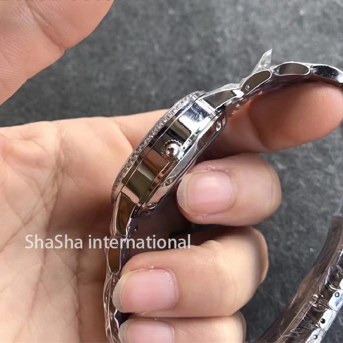 2017日内瓦表展积家约会系列大月相钻圈白壳钢带女士精仿手表 (3).jpg