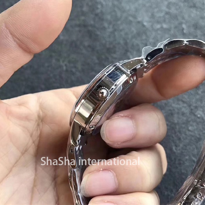 2017日内瓦表展积家约会系列大月相白壳钢带女士精仿手表 (2).jpg