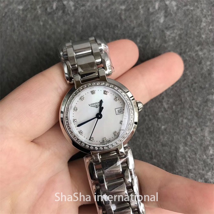 【GS厂】浪琴心月系列钻圈款白贝母面L8.110.0.87.6女士复刻手表 (3).jpg