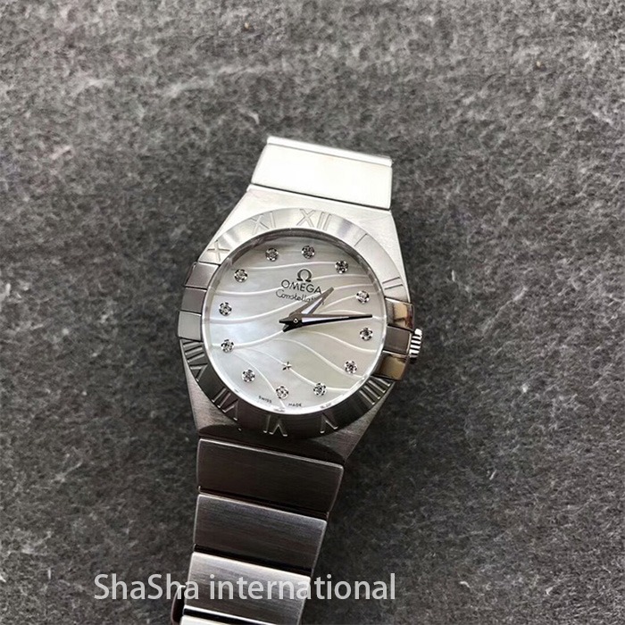 【SSS厂超A】欧米茄（Omega）星座系列白面石英女士一比一精仿手表 (5).jpg