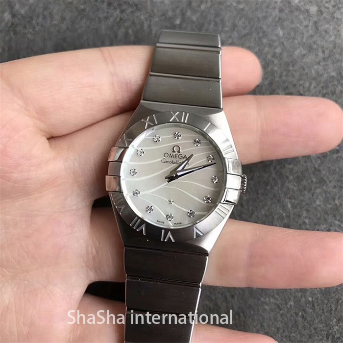 【SSS厂超A】欧米茄（Omega）星座系列白面石英女士一比一精仿手表.jpg