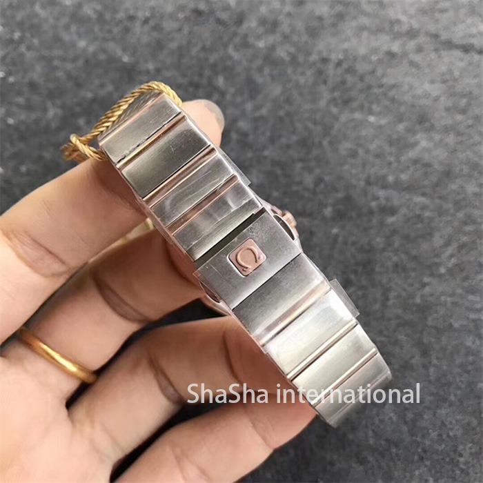 【SSS厂超A】欧米茄（Omega）星座系列间玫金钻圈粉面一比一石英手表 (3).jpg