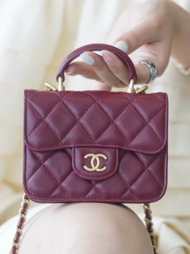 CHANEL-탑핸들 미니백-11