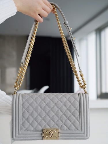 CHANEL-보이 샤넬 플랩 백 ( 15x25x9cm )-38