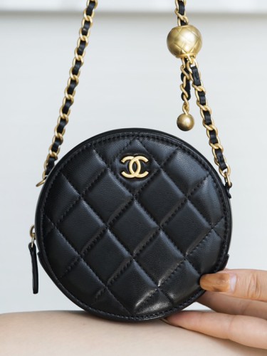 CHANEL-골드볼 탠버린 백-60