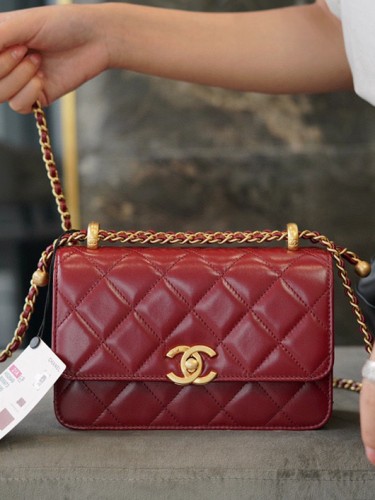 CHANEL-골드볼 체인플랩 크로스백-99