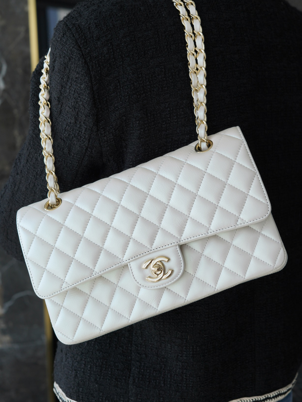 CHANEL-클래식 플랩 백 (25CM)-177