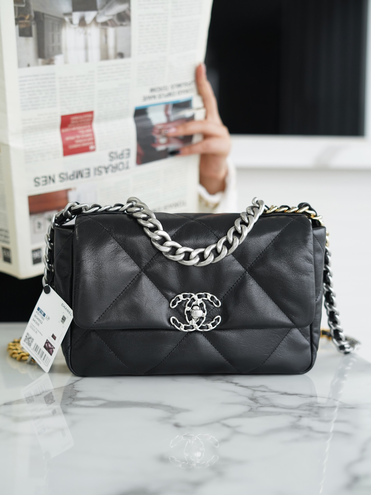 CHANEL-19 핸드백(16CM)-210