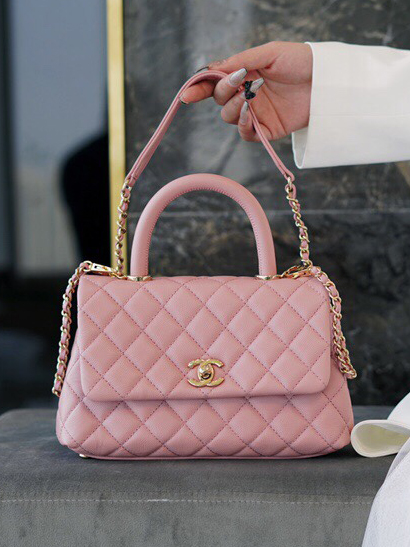 CHANEL-코코핸들 플랩백(25CM)-221