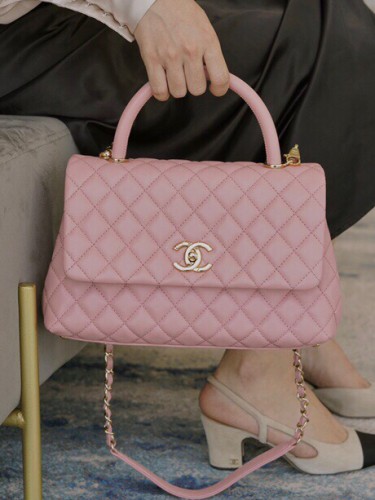 CHANEL-코코핸들 플랩백(24CM)-222