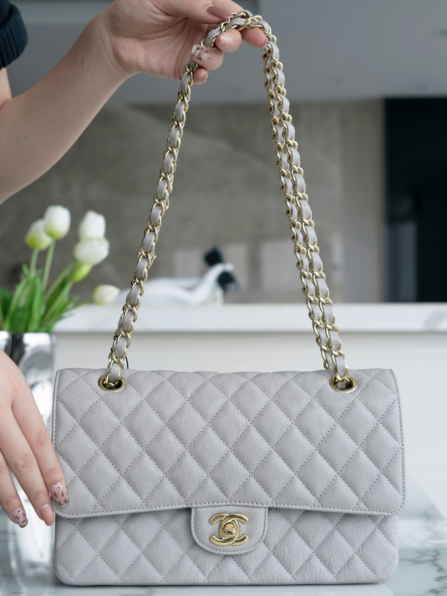 CHANEL-클래식 플랩 백 (25CM)-250