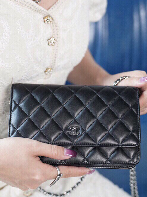 CHANEL-클래식 WOC 캐비어 미니 크로스백 (19cm)-263