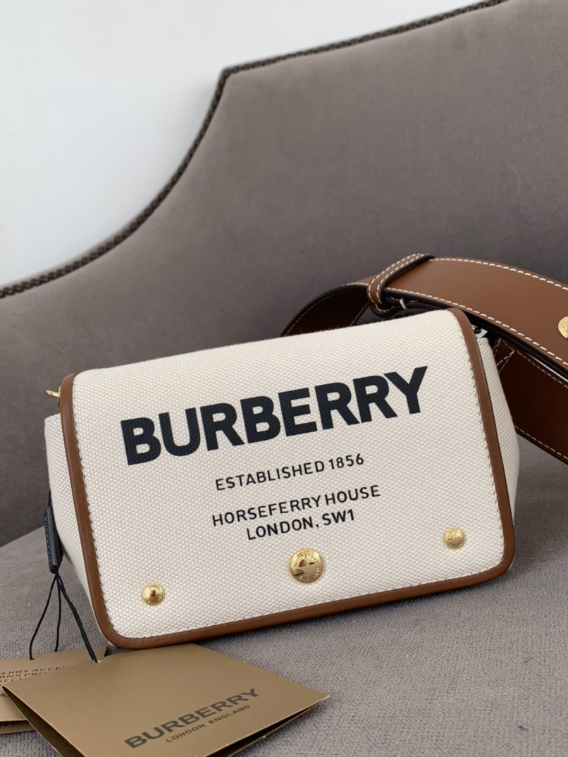 BURBERRY-버버리 호스페리 프린트 코튼 캔버스 크로스바디 백-21
