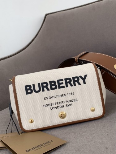 BURBERRY-버버리 호스페리 프린트 코튼 캔버스 크로스바디 백-21
