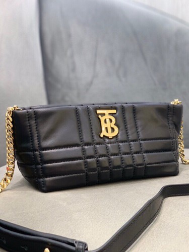 BURBERRY-버버리 퀄팅 램스킨 소프트 롤라 백-49