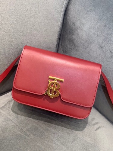 BURBERRY-버버리 레더 TB 백-58