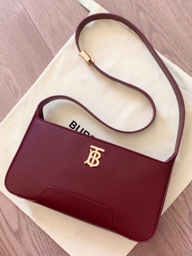 BURBERRY-버버리 레더 TB 숄더백-69