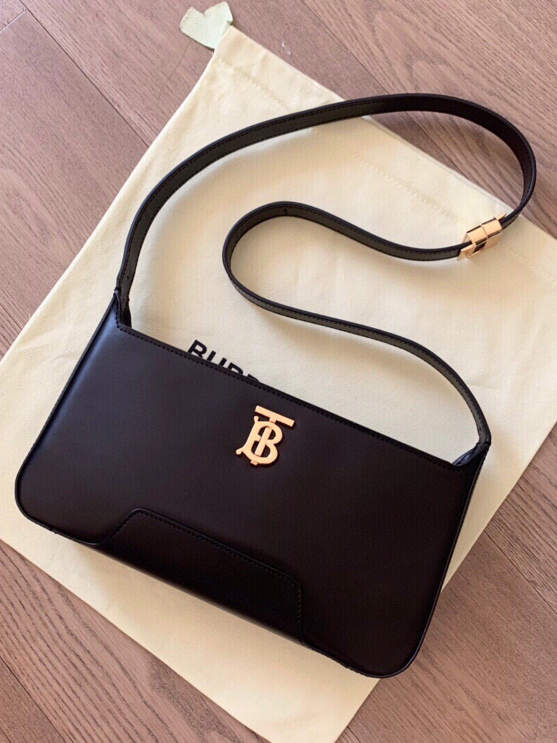 BURBERRY-버버리 레더 TB 숄더백-71