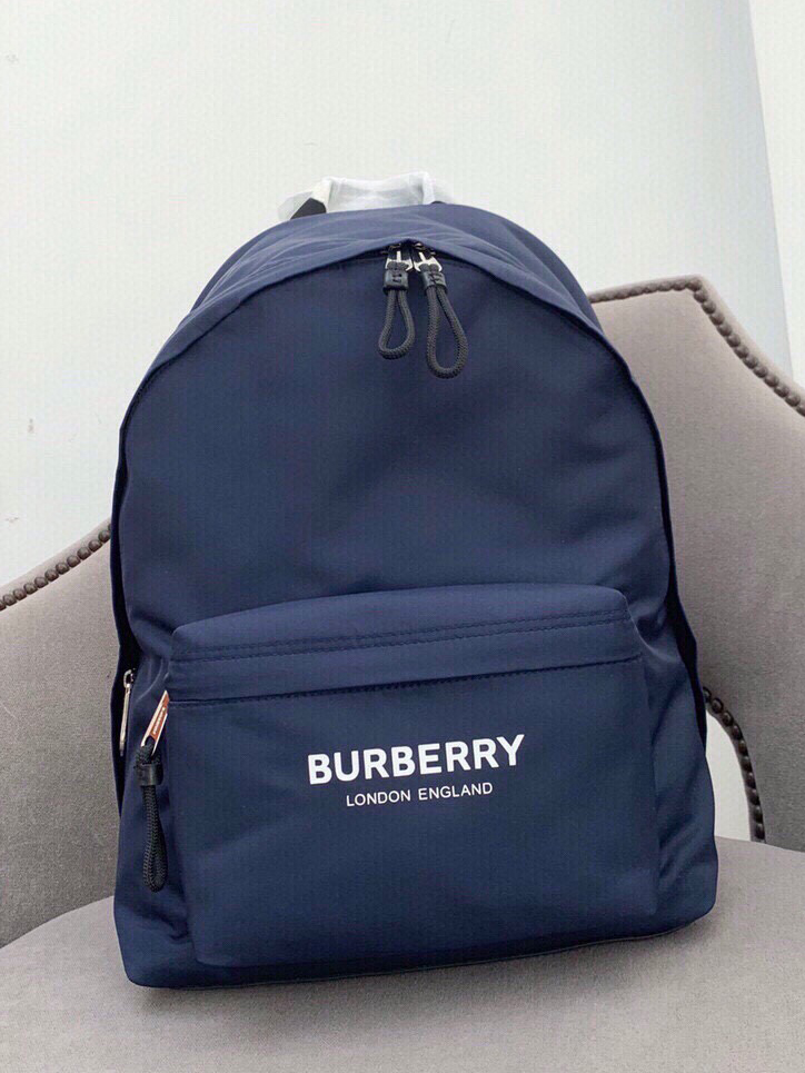 BURBERRY-버버리 로코 프린트 나일론 백팩-86
