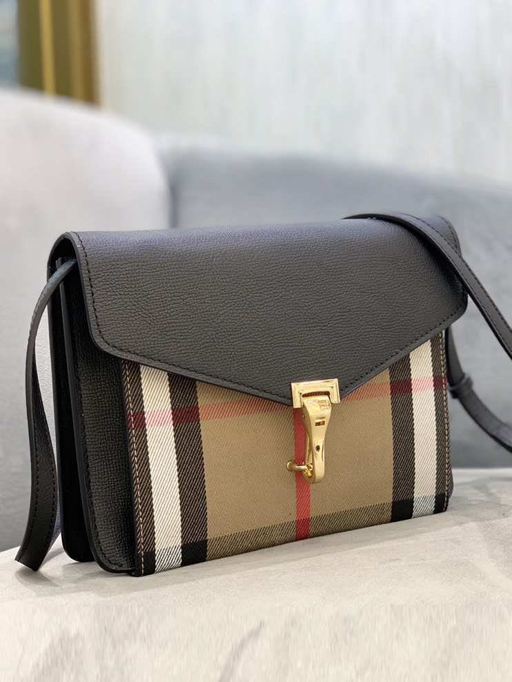 BURBERRY-버버리 하우스체크 맥퀸 크로스백-110