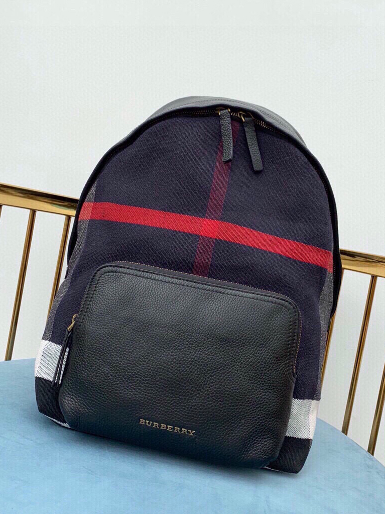 BURBERRY-버버리 컨버스 아비데일 체크 백팩-131