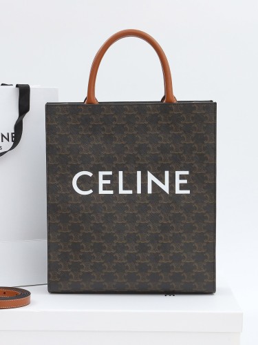 CELINE-트리오페 카바스 버티컬 백-2