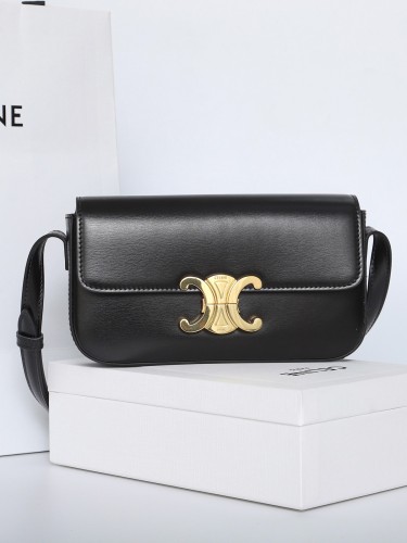 CELINE-트라이 옴프 숄더백-10