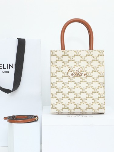 CELINE-트리오페 버티컬 카바스백 미니-42