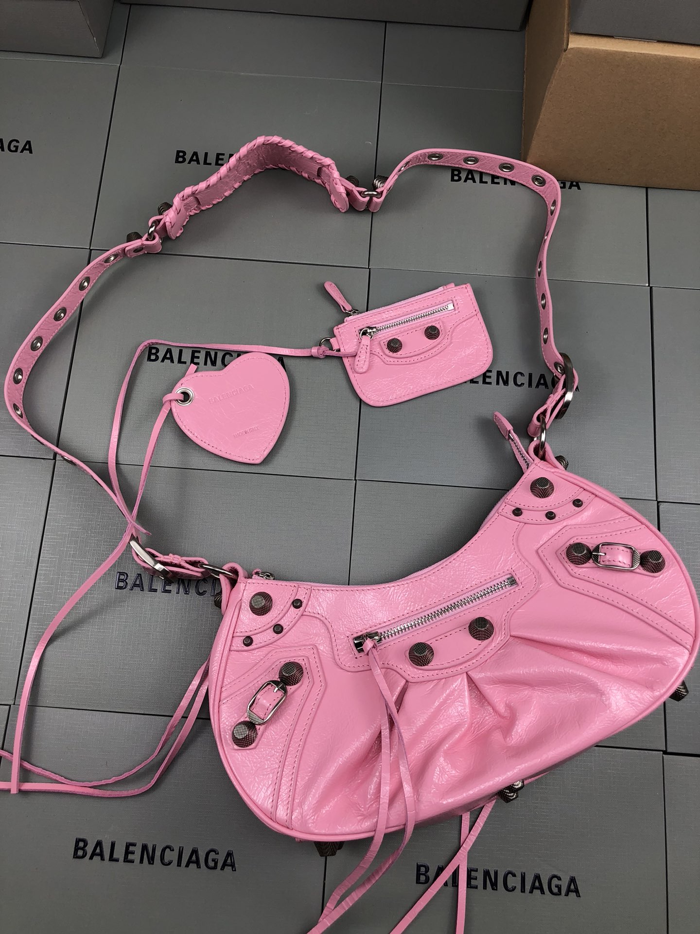 BALENCIAGA- LE CAGOLE 숄더백-8