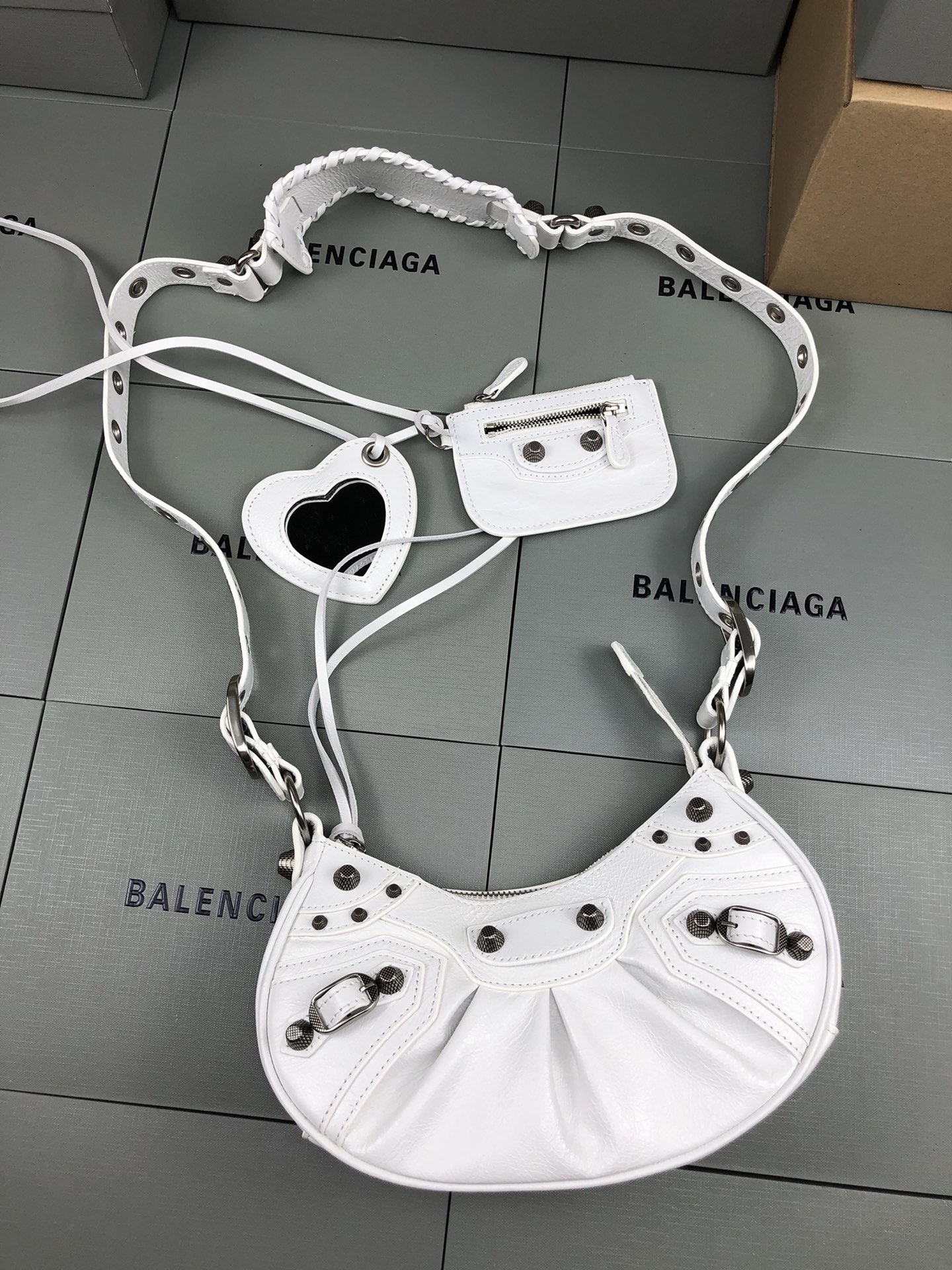 BALENCIAGA- LE CAGOLE 숄더백-9