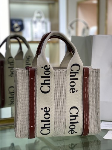 CHLOE-카버스 우디백 스몰-1