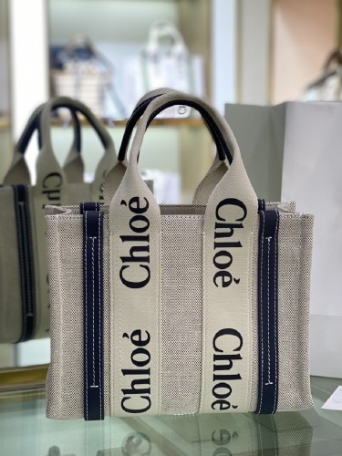 CHLOE-카버스 우디백 스몰-2